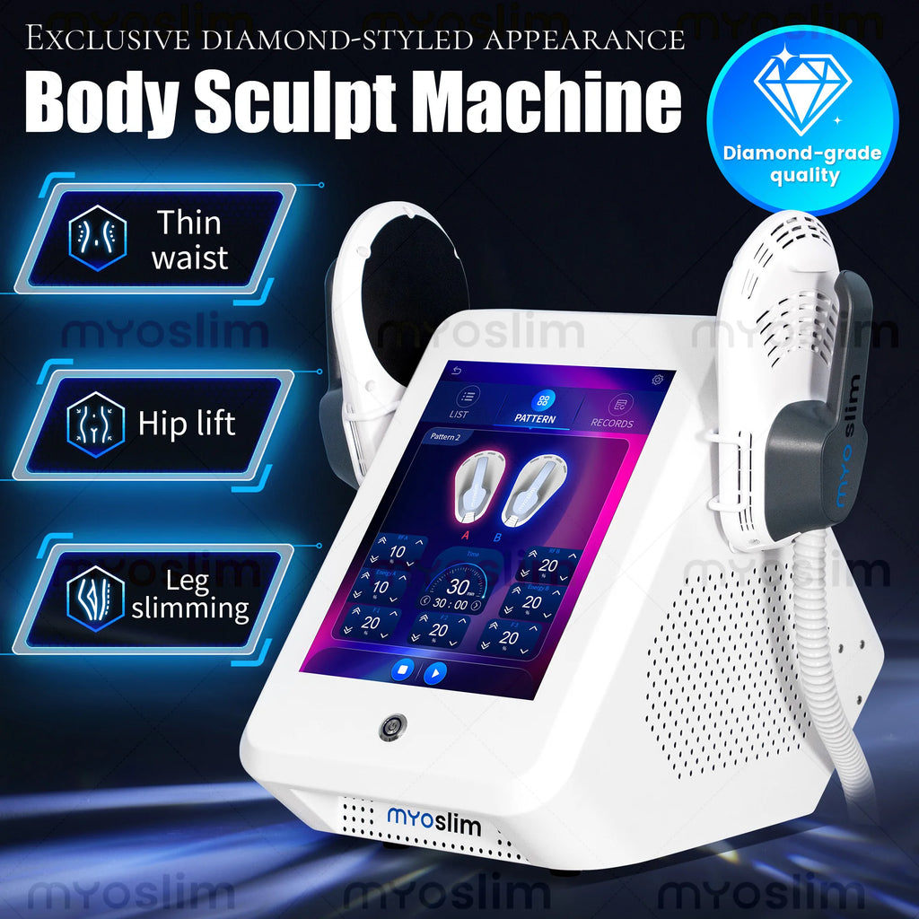 MYOslim EMS Body Slim Sculpt Muscle Stimulate Fat Removel Machine 6500W RF Weight Lose Portable Electromagnetic