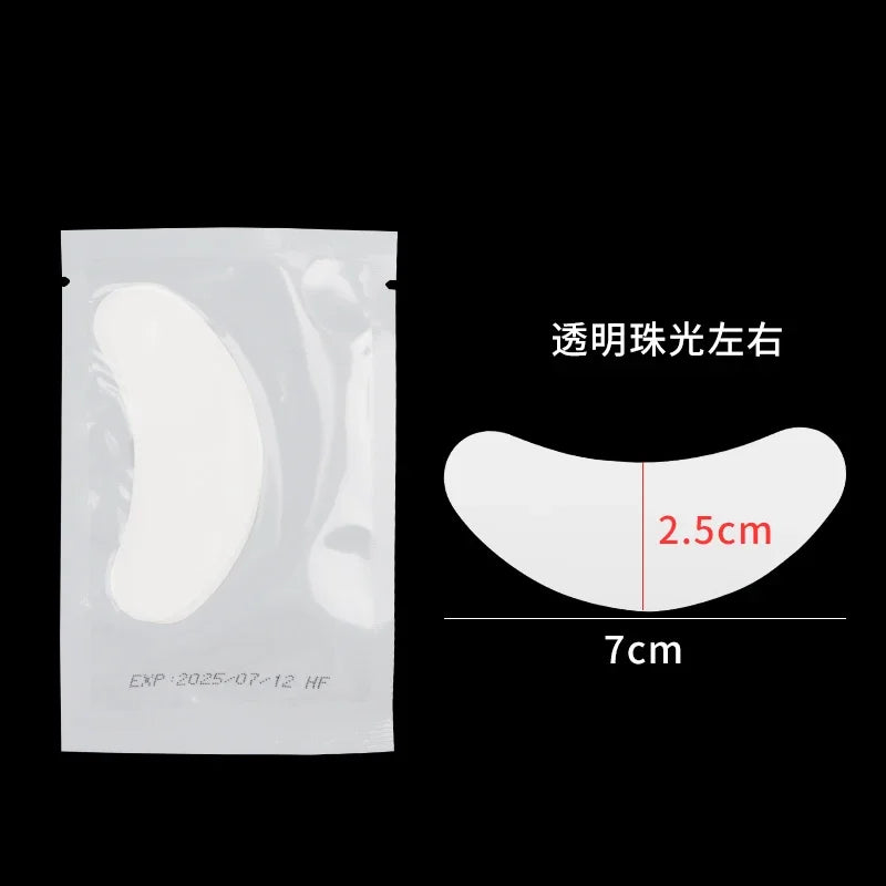 200 Pairs Eyelash Under Eye Patches Eye Pad Isolation Remove Hydrogel Eye Patch Sticker Gasket Eyelash Extension Makeup Tools