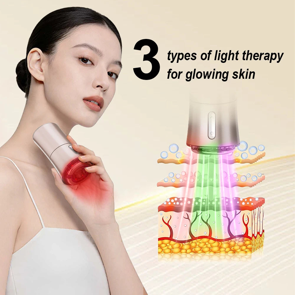 Multifunctional Face Massager Microcurrents Facials Beauty Device Electric Faces Lifting Machine Red Light Skin Beauty Equipment