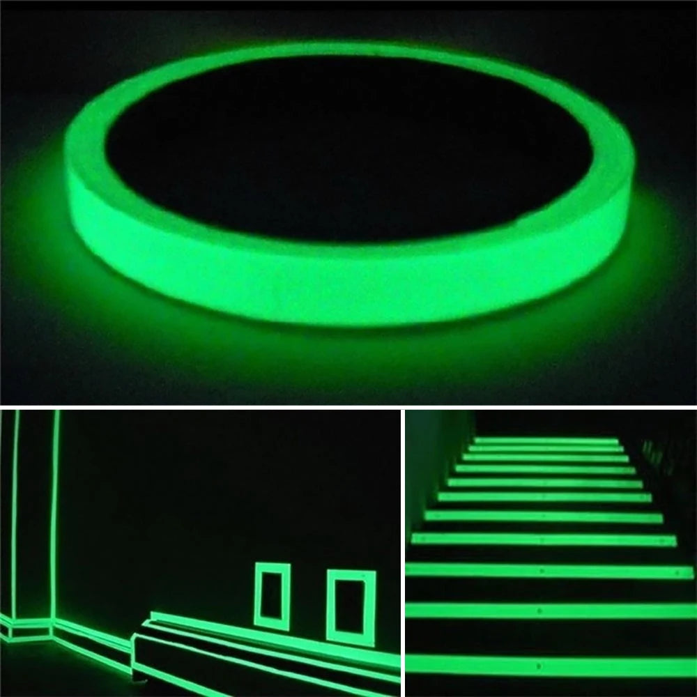 Glow in The Dark Tape Glow Tape Easter Decorations Self Adhesive Waterproof Glow in The Dark Stickers Home Night DIY Craft Decor