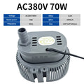 Submersible Pump AC 380V 220V Environmental Protection Air Conditioning Water Pump 45W 70W Cold Air Fan Water Pump