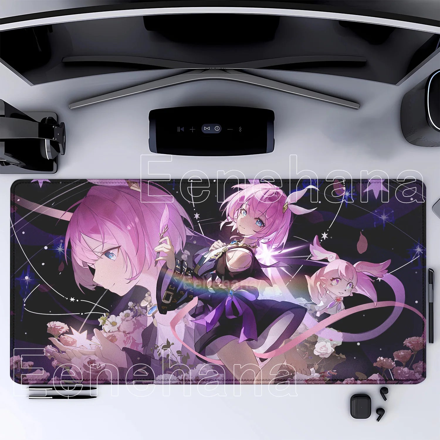 Mouse Pad Honkai Star Rail Cyrene HD printing Pretty Gaming Lock Edge Large Rubber Anime kawaii Mousepad Laptop offices Desk Mat