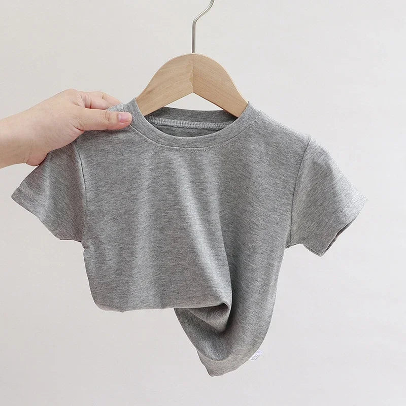Kids’ Short-Sleeve Cotton-Blend T-Shirt