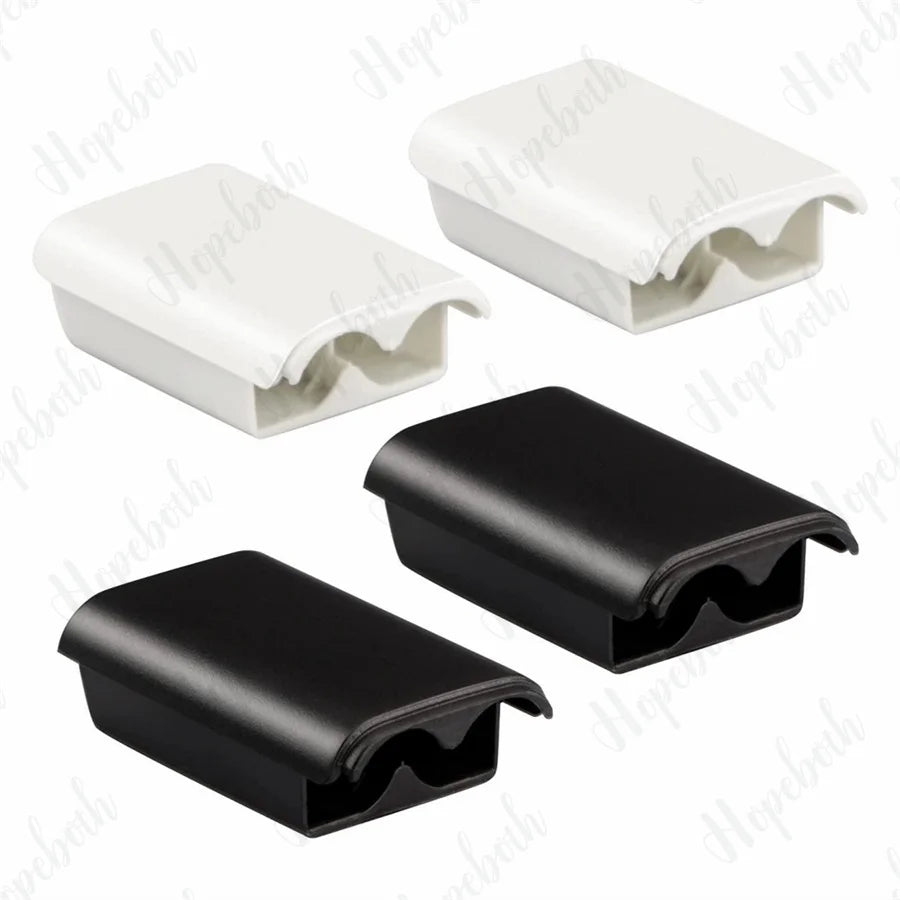 100/50/20/10PCS Rechargeable AA Battery Back Cover Case Shell For Xbox 360 Wireless Controller New Game Accessories Balck White