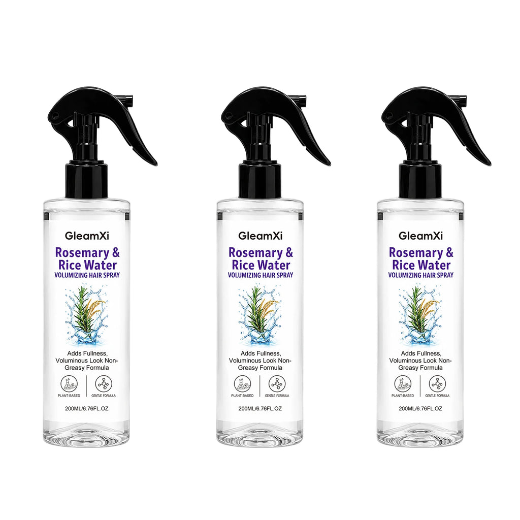 Rosemary & Rice Water Hair Spray 100%natural extracts lightweight & non-greasy Leaves hair softer smoother and healthier-looking