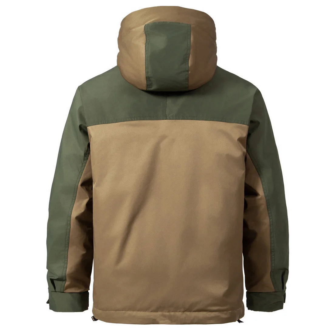 Men's Hooded Jacket - New Style, American-style Functional Double-zip Design - Trendy and Stylish Casual Fleece Coat for Men