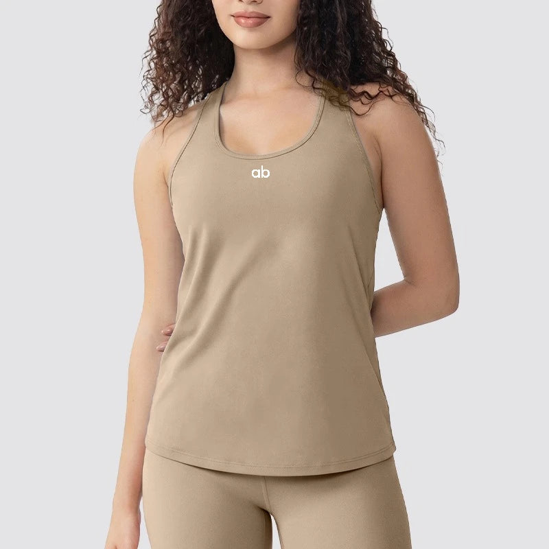 Summer Plus Size Women Loose Quick Dry Tank Tops Breathable Backless Sleeveless Running Gym Fitness Singlet Vest Ropa De Mujer