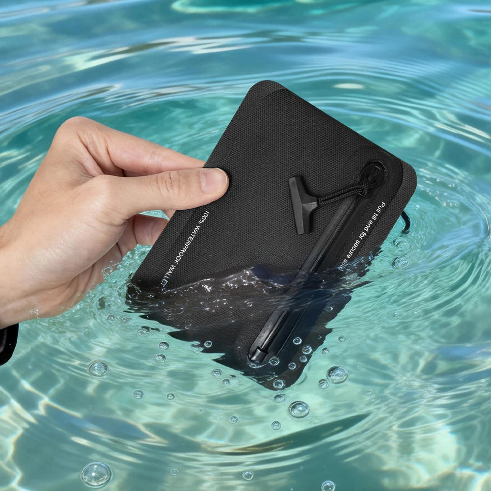 Waterproof Zipper Coin Purse Outdoor Lightweight EDC Pouch Unisex Earphone Credit Card Cash Storage Mini Carry Pouch