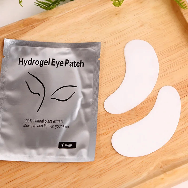 200 Pairs Eyelash Under Eye Patches Eye Pad Isolation Remove Hydrogel Eye Patch Sticker Gasket Eyelash Extension Makeup Tools