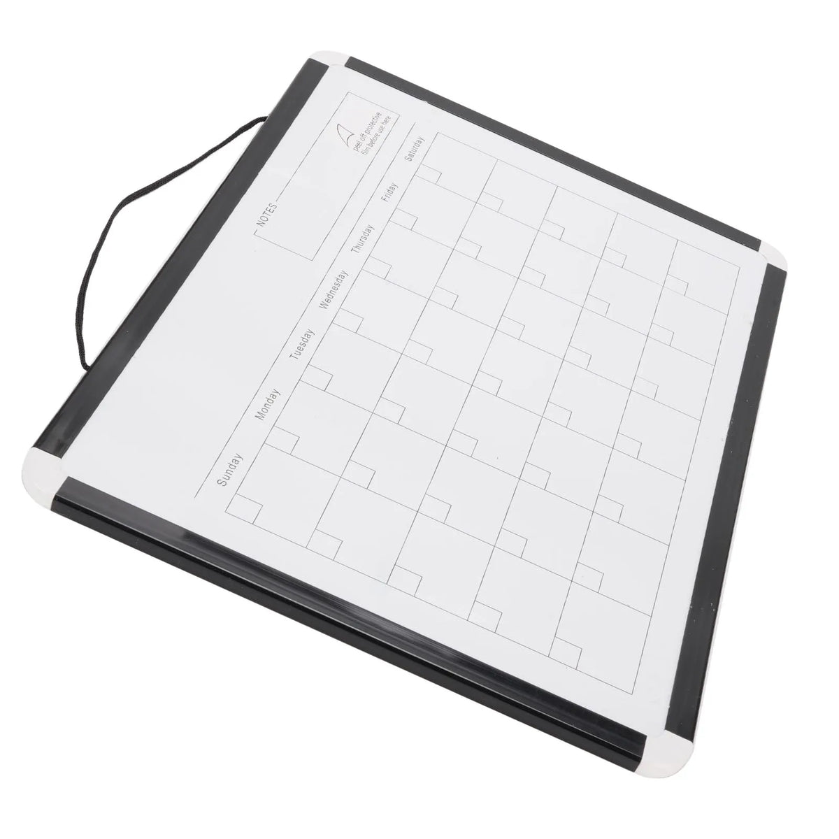 Monthly Calendar Dry Erase Whiteboard Replacement Magnetic Calendar White Board Easy To Write Practical Lightweight for School