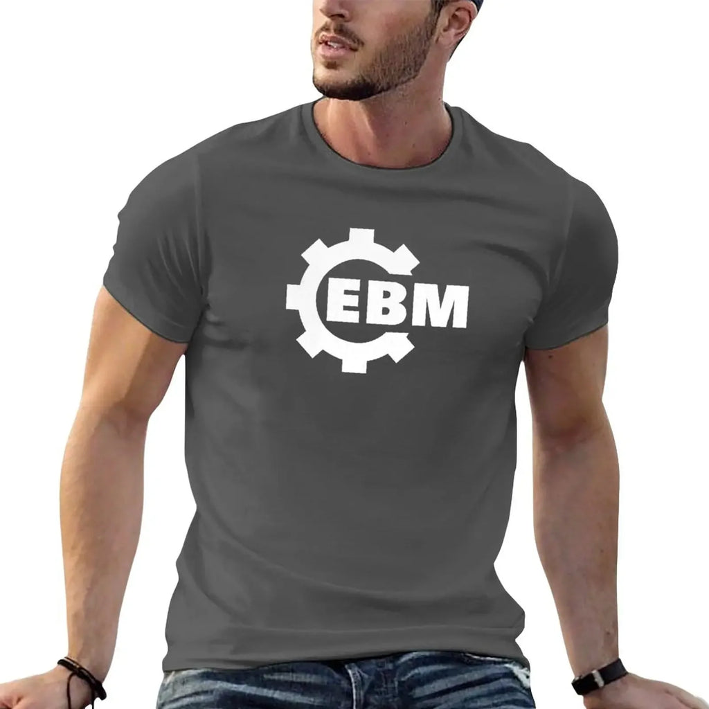 New EBM Techno Dark T-Shirt oversized t shirts graphic t shirts funny t shirts for men