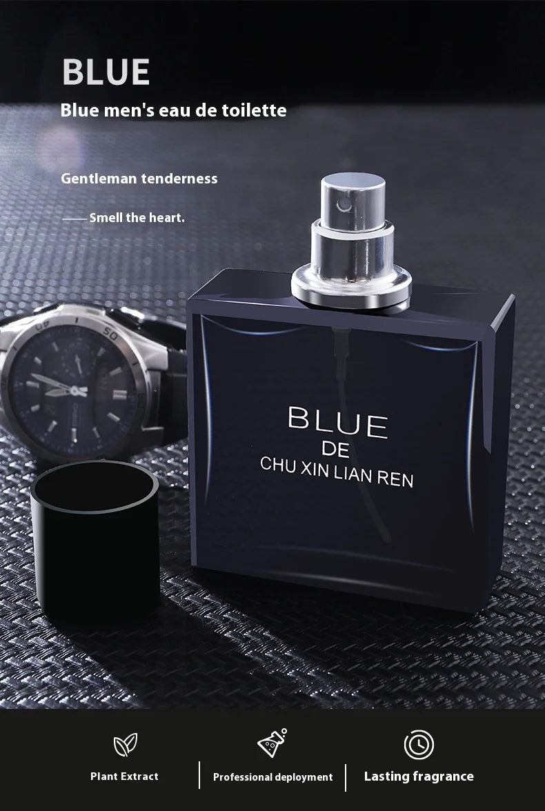 Brand Perfume Woody Men Perfume Spray Long Lasting Sandalwood Ocean Light Fragrance Vibrant Gentleman Gift