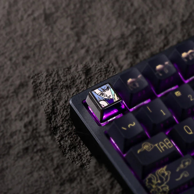 Lucy Personalized Keycaps Metal Original Factory E-Sport Accessories For Mechanical Keyboard Customized Computer Gamer Gifts