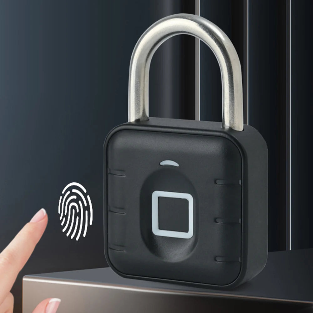 Electronic Lock Tuya Bluetooth Fingerprint Padlock Digital Luggage Lock APP Temporary Password Remotely IP67 Decompression Toys