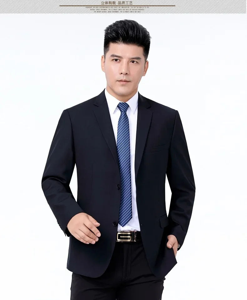 Suit Fashionable Gentleman Men's Formal Wedding Best Man Sales Work Clothes Gentleman's Professional Show Business Office Suit