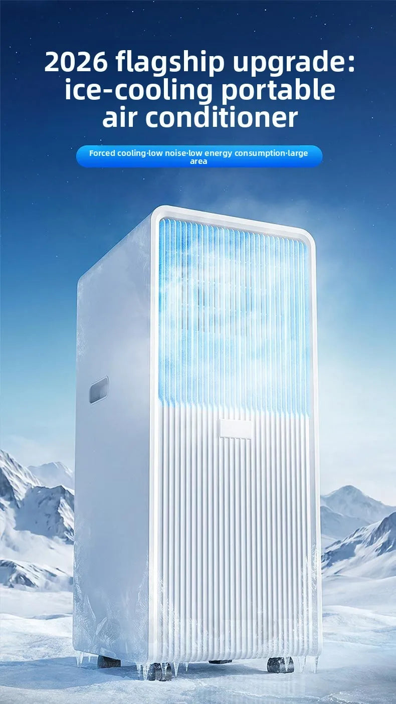12000BTU Portable Air Conditioner Cooling Heating Mobile AC R410a Compressor Freestanding Unit with Remote Control