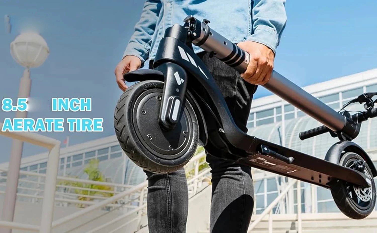 8.5" Outer Tire and Inner Tube for Xiaomi M365 Pro 2 Mi 1S Electric Scooter,Front Rear Wheel Replacement Inflatable Rubber Tires