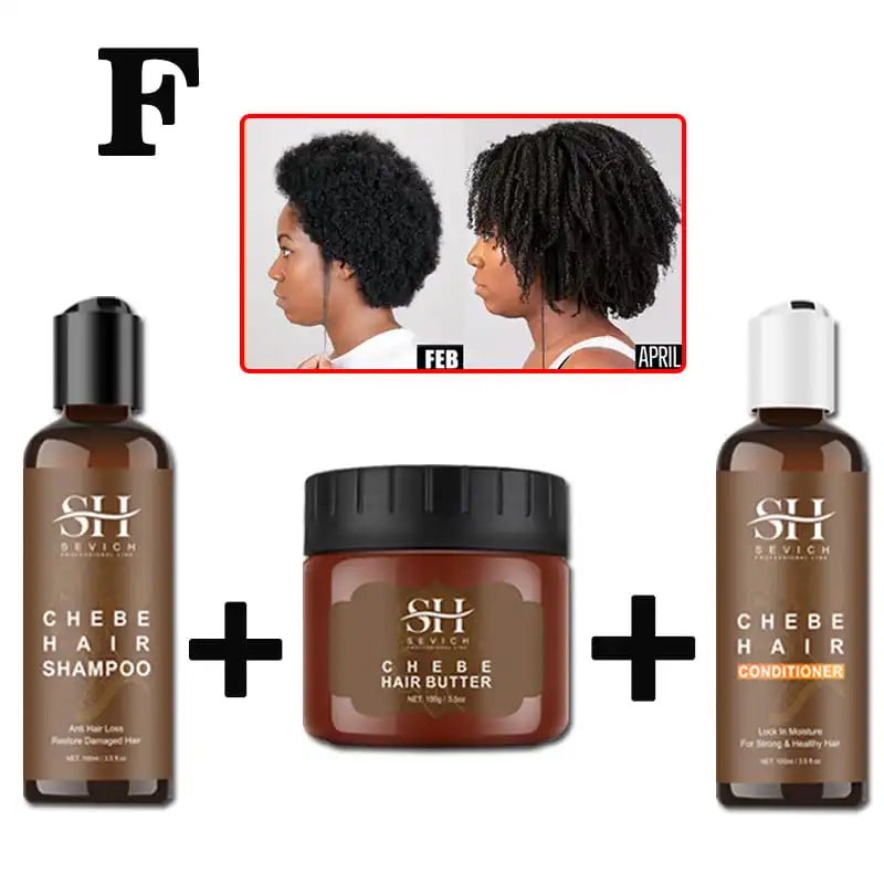 100% Chebe Powder From Chad Africa Women Traction Alopecia Treatment Oil Men Fast Hair Growth Spray Hair Loss Treatment Sevich