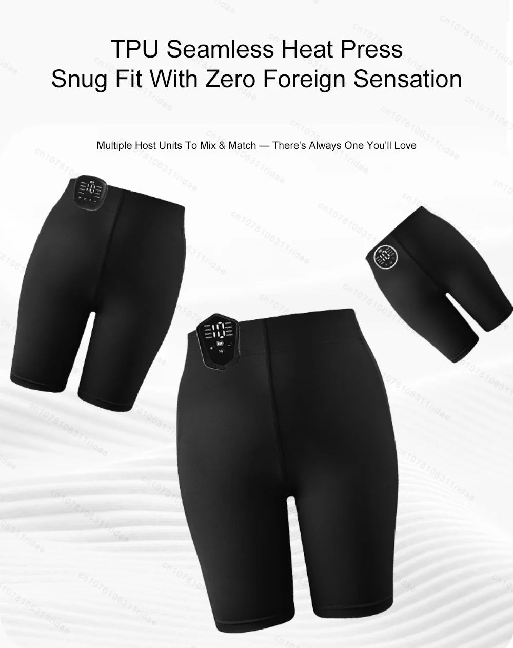 Ems Hip Lifting Intelligent Yoga Power Pants Ems Micro Current Pulse Massager Muscle Stimulation Slimming Shaping Buttocks Tools