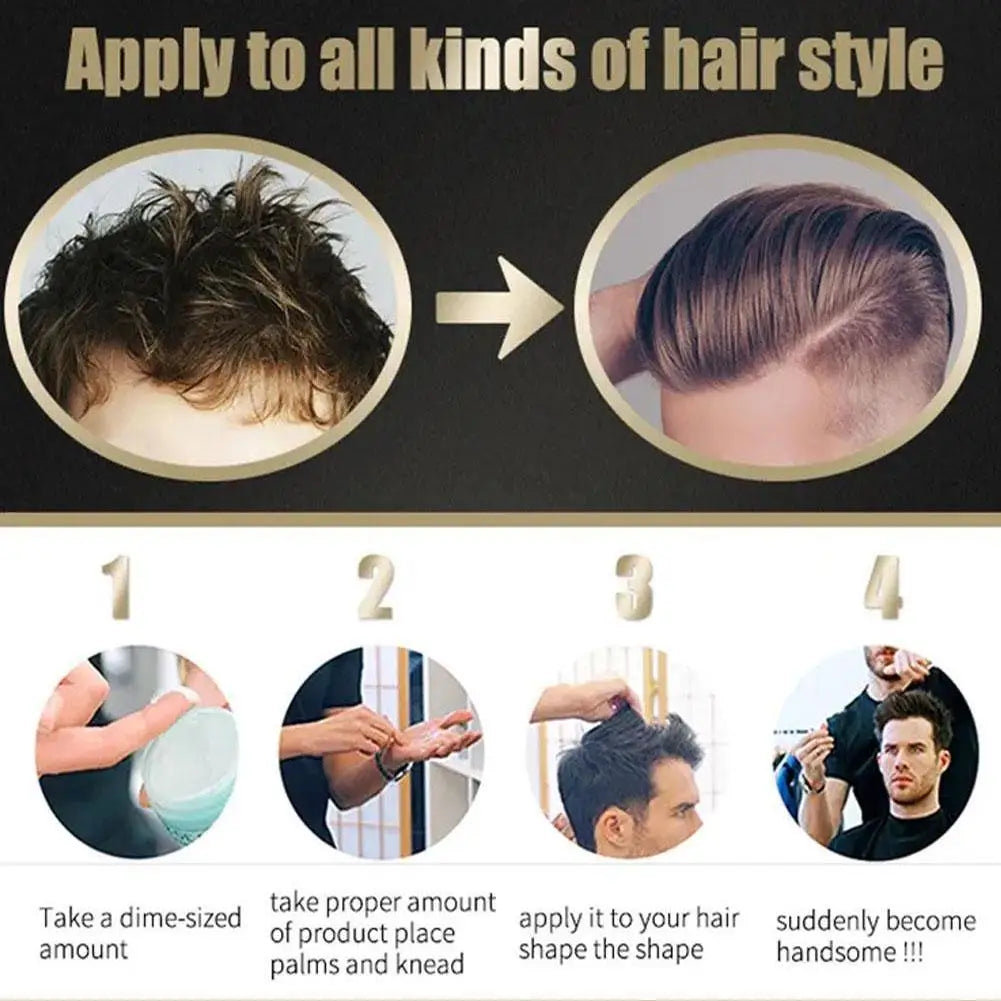 Based Professional Hair Clay Long-Lasting Styling Sea Salt Leave-In Conditioner Spray Nourishes Hair For Men Hair Care