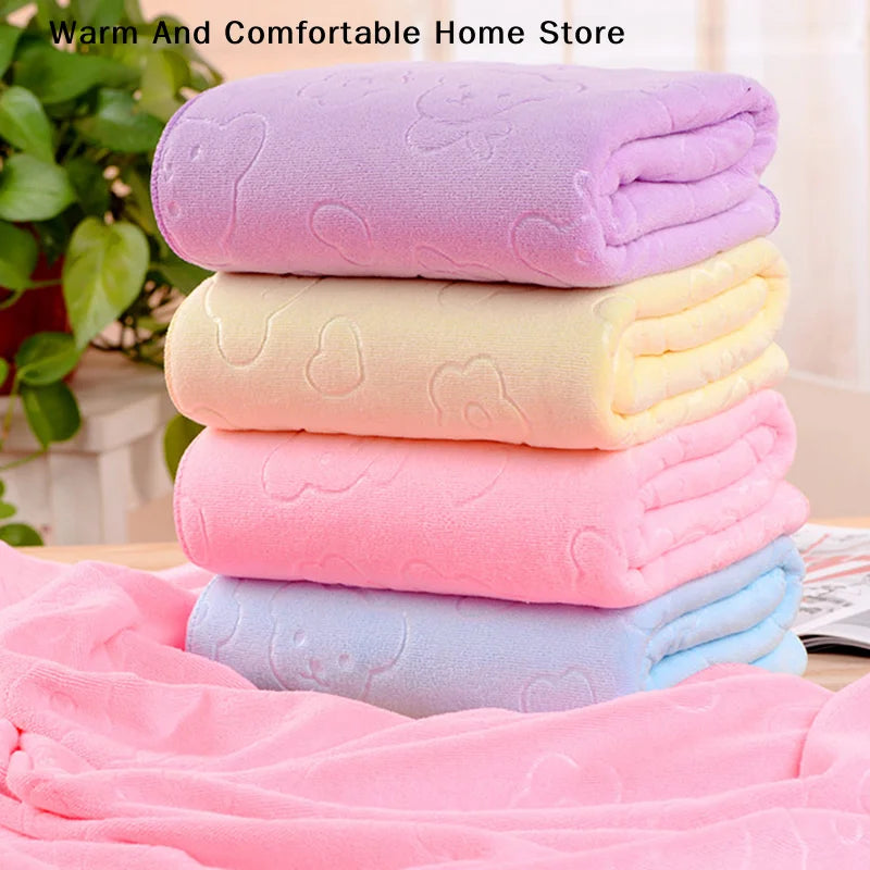 【SE】Microfiber Bath Towel Water Absorbent Quick-Drying Super Large Bath Towel Soft Towel Luxury Towel Unisex Home Use