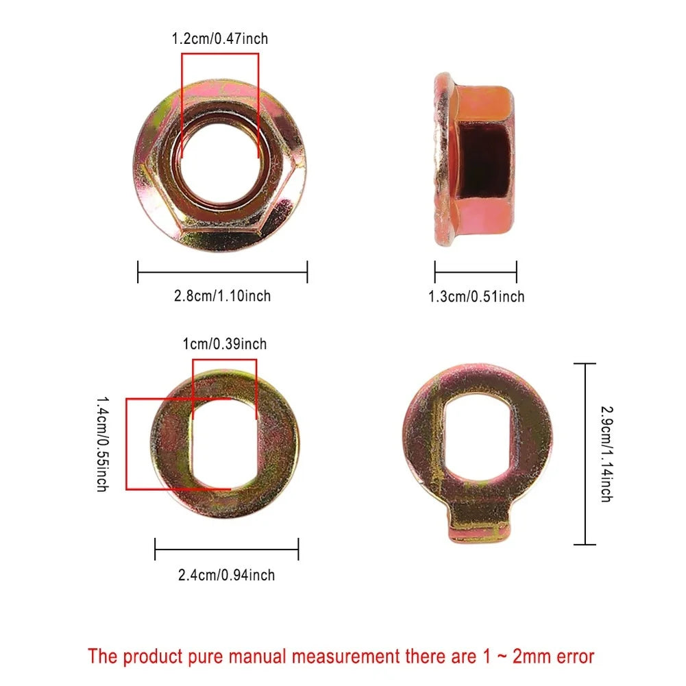 Scooter Motor Screw Washer For Kukirin G2-Max/Master/G3-Pro/G4 Max Electric Scooter Stainless-Steel Gasket Replace Accessories