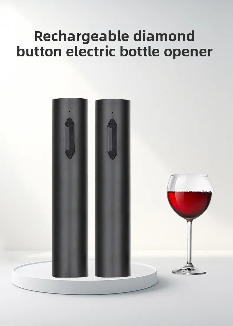 Usb Rechargeable Electric Wine Opener Automatic Red Wine Corkscrew Kitchen Gadgets Bottle Opener for Party Bar Accessories
