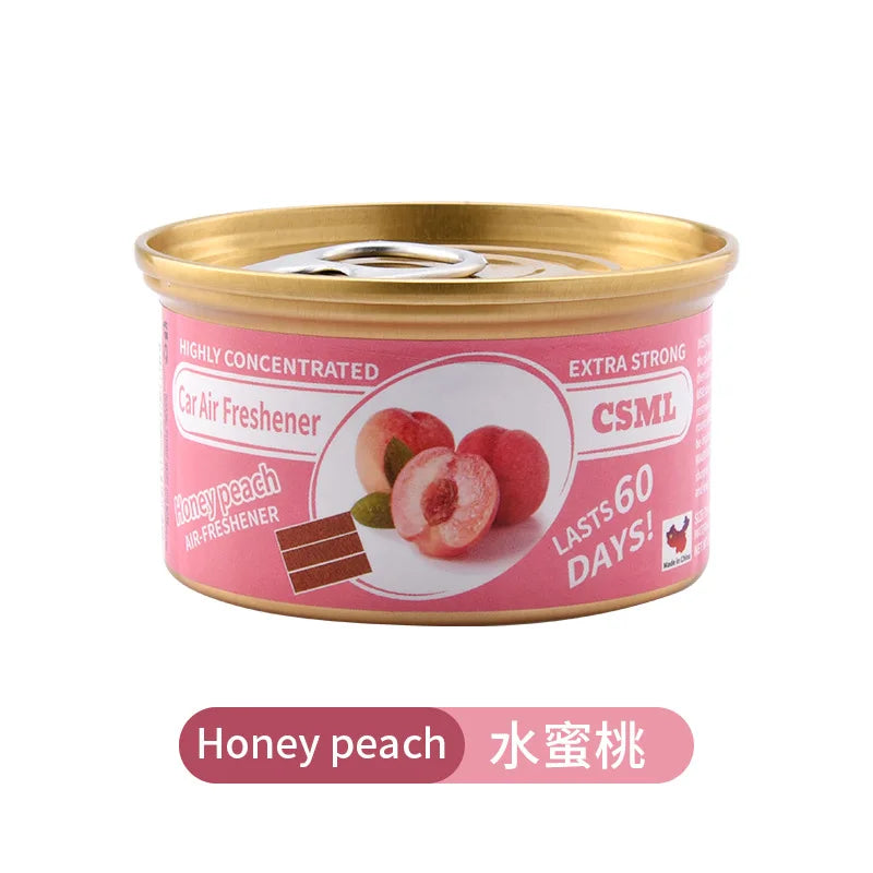 Best-selling Wooden Block Canned Car Aromatherapy Fragrance Paste Deodorizing Air Freshener High-end Solid Perfume
