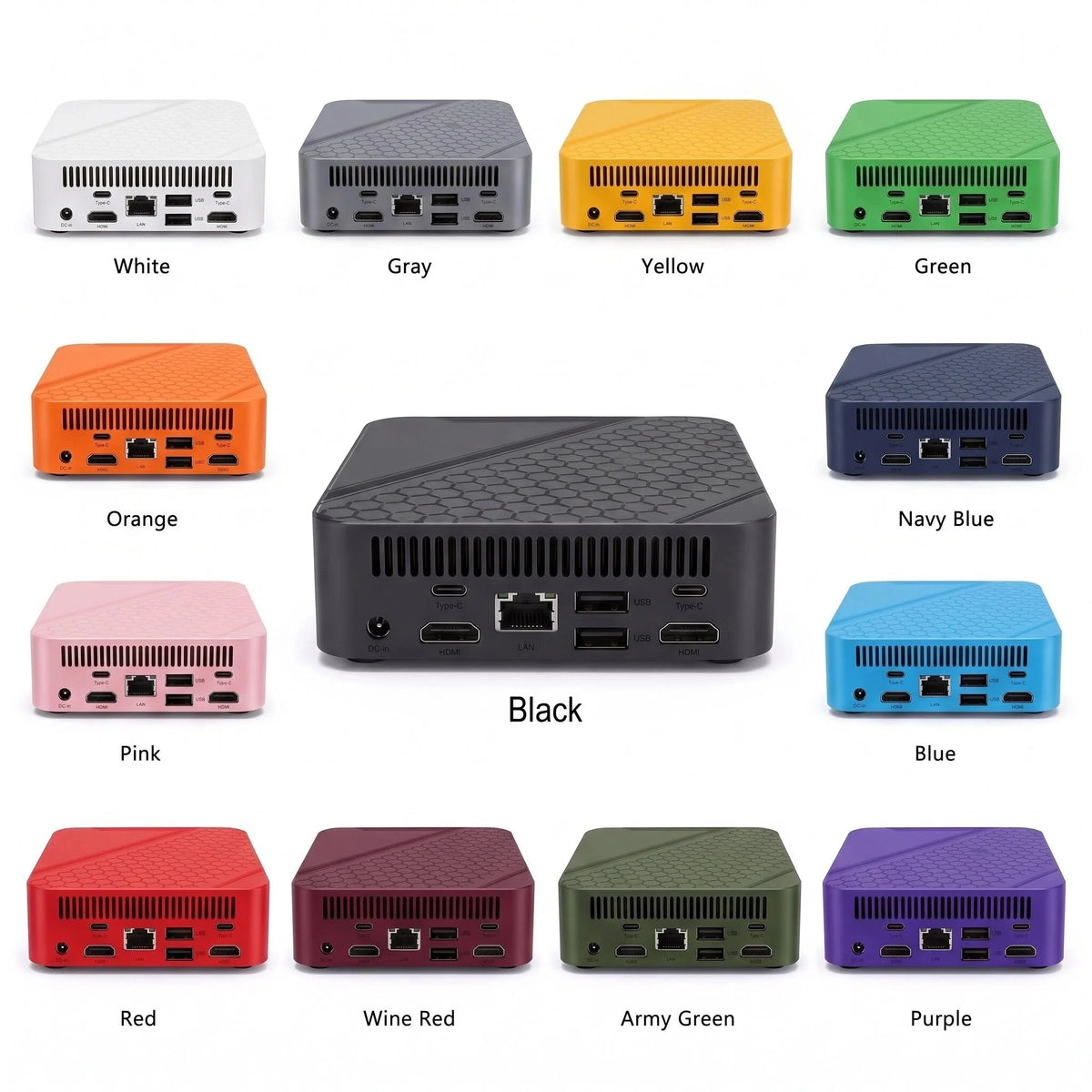 HOT Intel Core i9 10980HK Mini PC Windows 11 UHD Graphics Pocket Computer 16GB RAM minipc WiFi6 1TB 2TB SSD Desktop Gaming