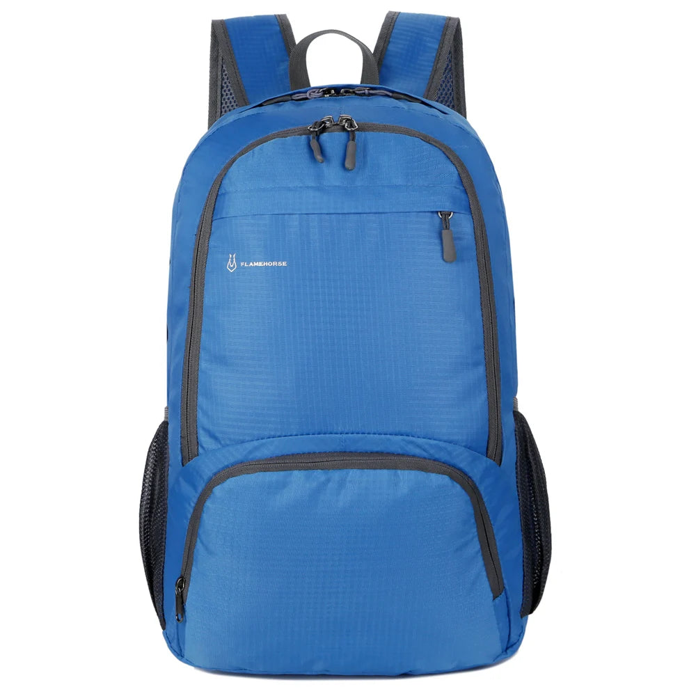 Lightweight Foldable Backpack Men Women Waterproof Packable Backpack Outdoor Travel Hiking Cycling Daypack Camping Shoulders Bag