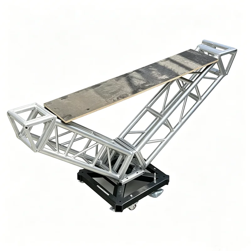 Custom DJ Truss Table Aluminum Alloy Truss DJ Table Square DJ Booth Truss for Outdoor Events and Performances