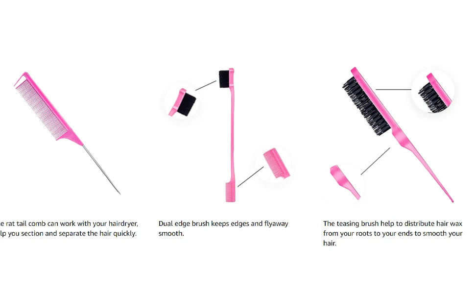 Styling Hair Wax Stick Broken Back Hair Smoothing Finishing Solid Wax Fast-drying Waterproof Lace Adhesive Pre-closure Wig Glue