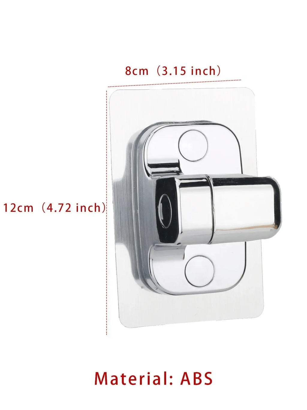 1pc Shower Head Holder Adjustable Wall Mounted Shower Holder Self-Adhesive Showerhead Handheld Bracket Bathroom  Accessories
