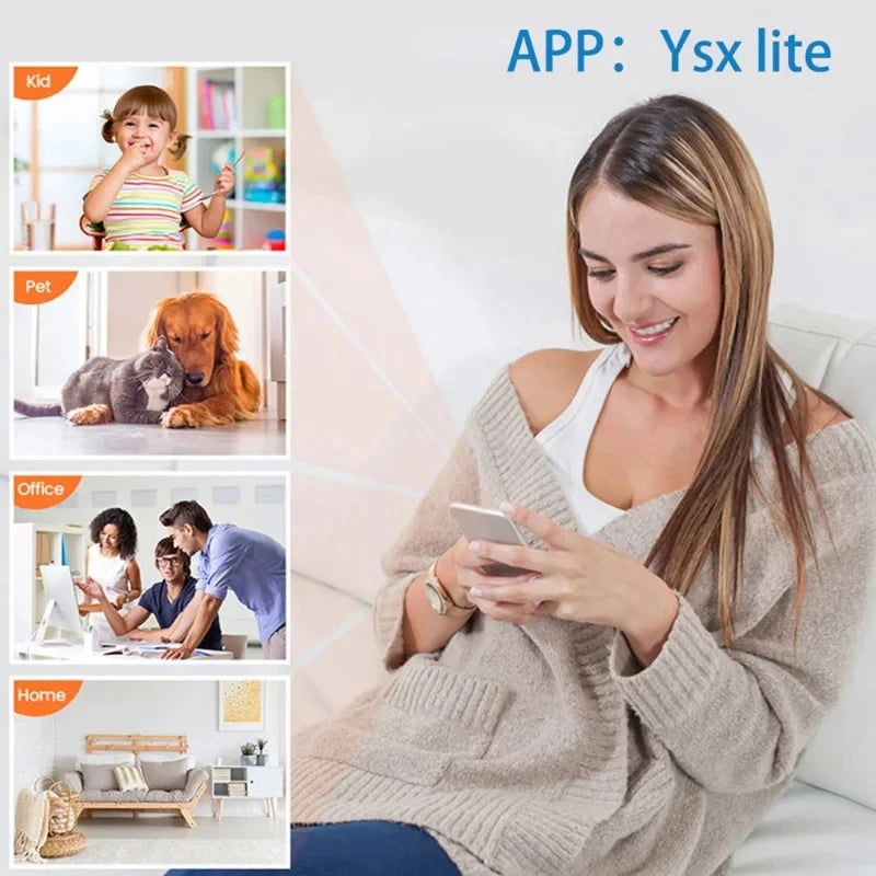 HD 1080P Mini Camera Wireless WiFi Baby Monitor Indoor Safety Security Surveillance Night Vision Camera IP Camera Recorder ﻿
