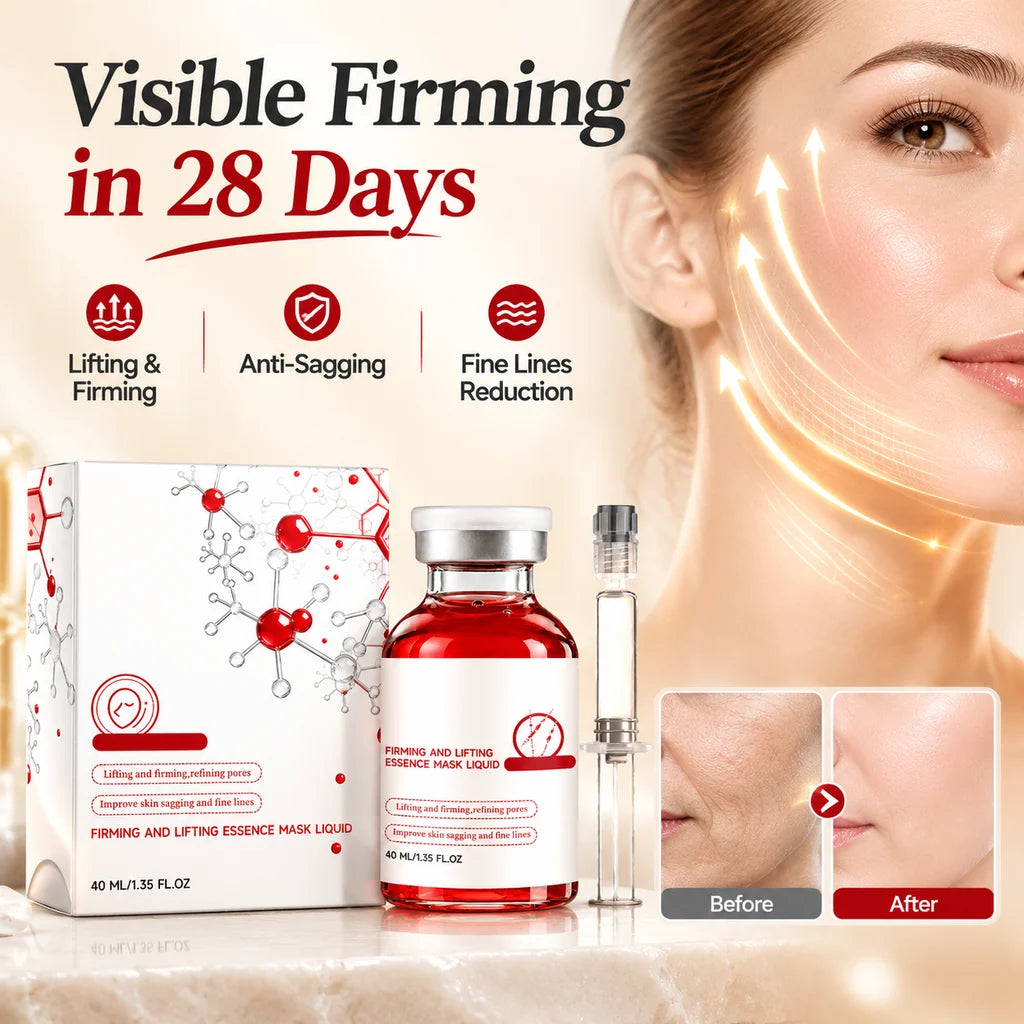 Firming Lifting Essence Mask Liquid Face Hydrating Serum Ampoule Mask Smoothing Brightening Deep Repair Facial Skin Barrier Care