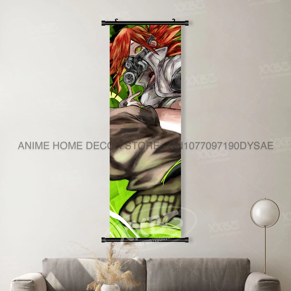 Canvas Home Decoration Poster For Anime Gachiakuta Character Print Scrolls Pictures Wall Art Hanging Painting Bedside Background