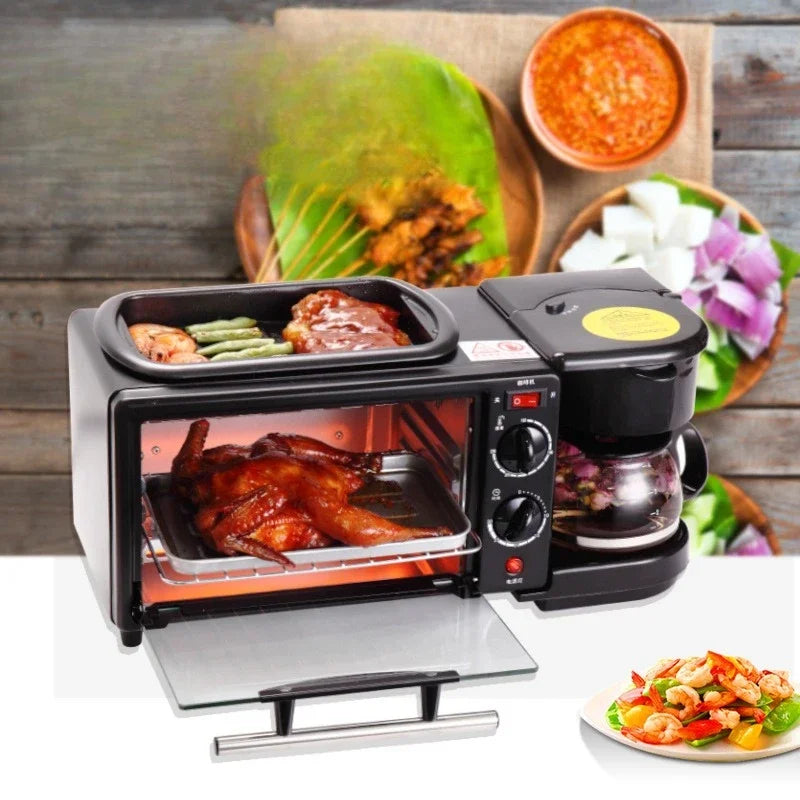 220V/110V Breakfast Machine Multifunctional Household Bread Maker Fully Automatic