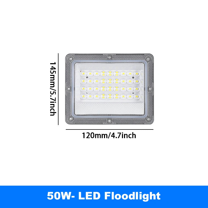 Led Floodlight Outdoor IP66 Waterproof 50W 100W 200W 300W 500W 220V Reflector LED Garden Lighting Street Lamp Wall Flood Lights