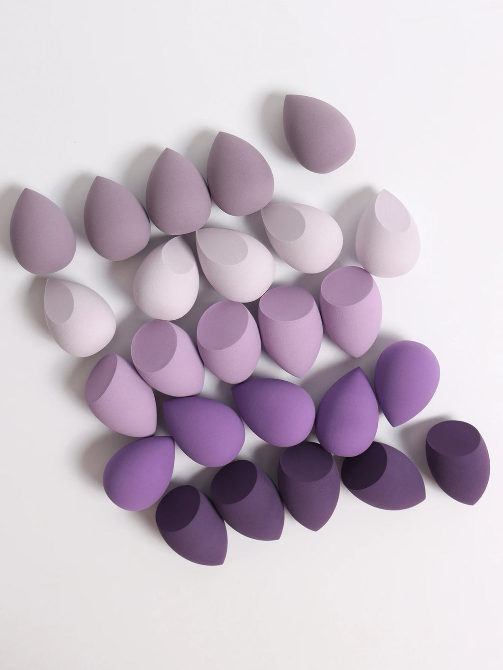 25 Beauty Eggs (Makeup Sponges), Foundation Makeup Mixed Beauty Sponges, Flawless Application for Liquid, Cream and Powder, Multi-Color Makeup