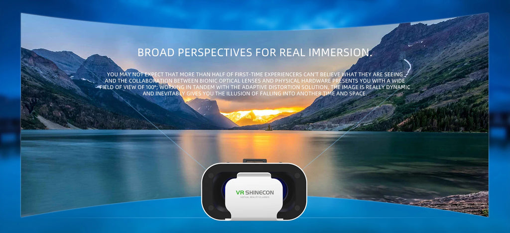 Smart Helmet Lenses 3D VR Glasses Virtual Reality Viar Goggles Headset Devices  For Cell Phone Mobile Smartphones Viewer
