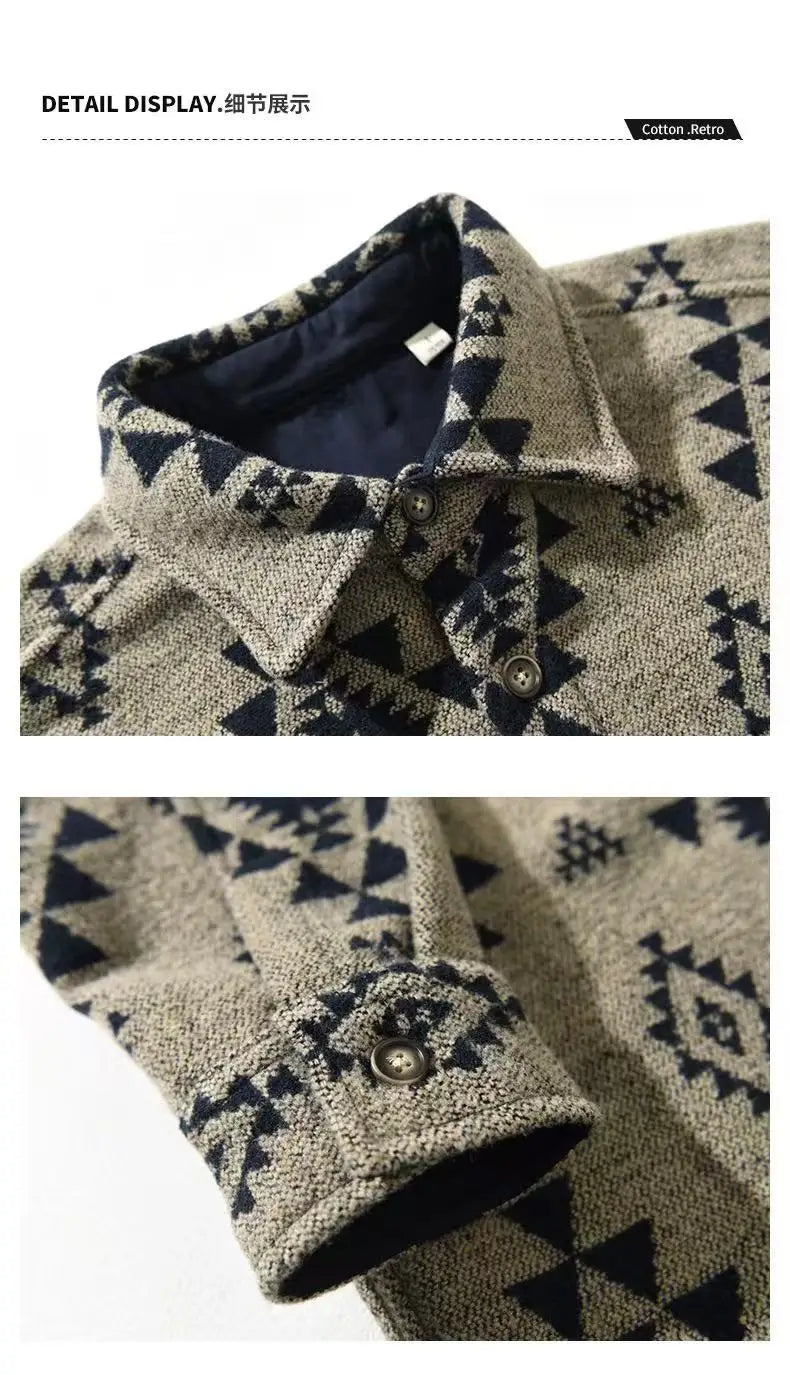 2024 Autumn/Winter New Thickened Warm Long-Sleeve Shirt Premium Brushed Fabric Skin-friendly and Trendy Shirt