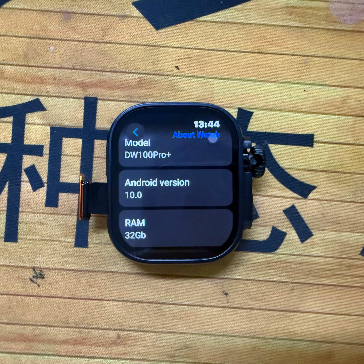 Original DW100 Pro+ Ultra Touch ID Smartwatch with Fingerprint Unlock 2.29'' AMOLED Screen 1580mAh Battery 180° Rotating Camera