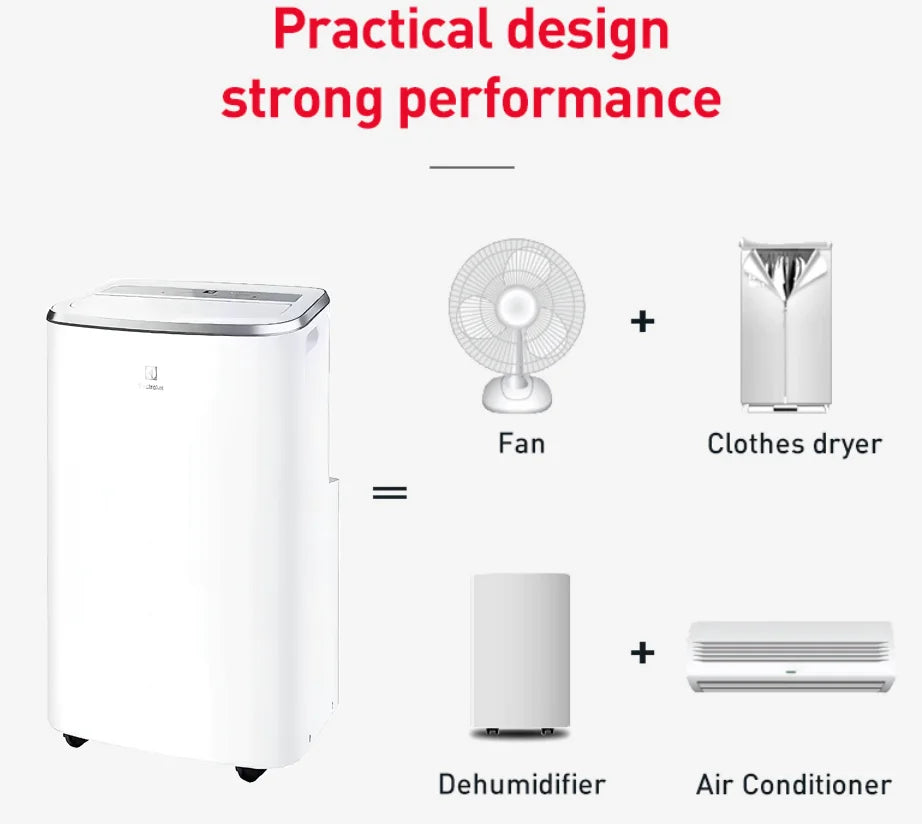 STLF 9000btu Cooling Only Portable Ac Air Conditioner Mini Mobile Air Cooler Home Air Conditioner