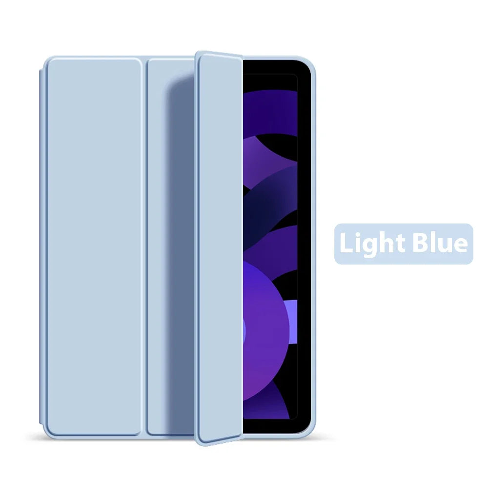 For iPad 11 A16 Case 2025 11inch TPU Tri-Fold Magnetic Stand Tablet Cover Funda For iPad 11th Generation Case A3355 A3356 A3354