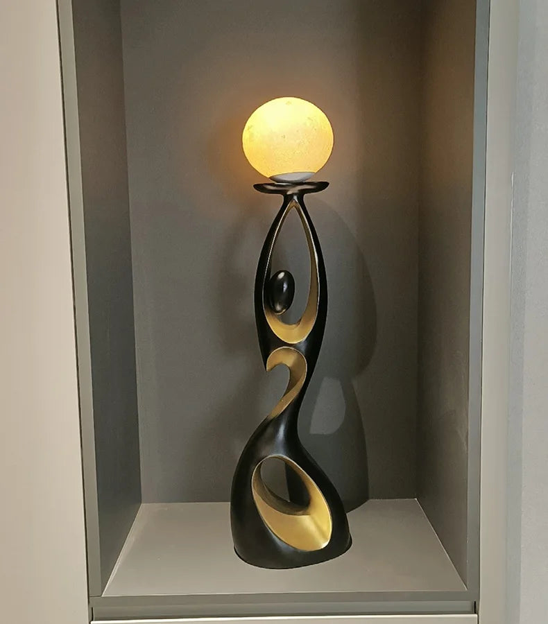 Modern minimalist LED floor lamp, living room, bedroom, study, Nordic Ins style creative remote control dimming vertical lamp, i