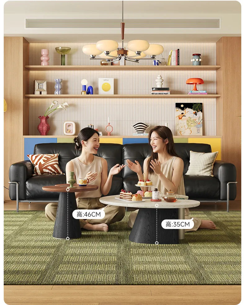Modern Side Table Small Basses Hotel Irregular Coffee Table Garden Apartment Mesa De Centro Sala Japandi Style Furniture