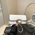 2026 new fashionable vintage floral bag clamshell messenger bag crossbody bag versatile handbag