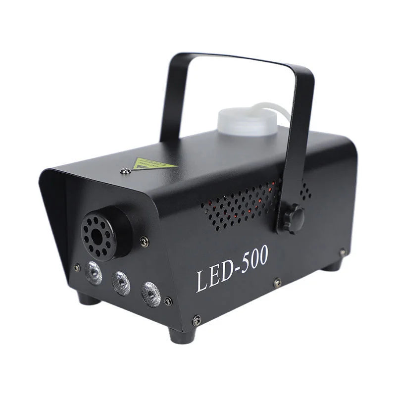Remote Control 500W Fog Machine with 3W LED RGB lights Fog Machine For Stage Show Led Smoke Machine Disco DJ Party Club Bar Show
