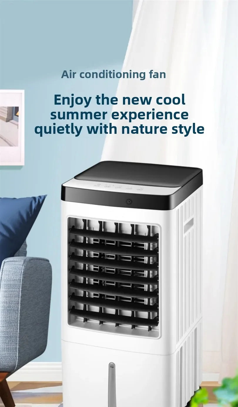Superior Water Tank Visual Chiller Air Conditioner Fan 110V-220V Household Refrigeration Small Mobile Water Cooling Air Conditio