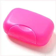 Plastic Travel Soap Box Dish Plate Case Case Holder Container Wash Shower Home Shower Bathroom Sealed Soap Case